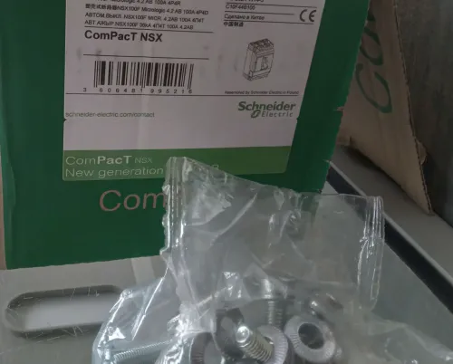 Disjoncteur Schnider Electric ComPacT NSX100F différentiel MicroLogic 4.2AB 100A