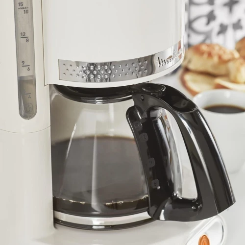 Cafetière Électrique Moulinex Soleil 1000W 15 Tasses 1.25L Avec Fonction Maintien Au Chaud