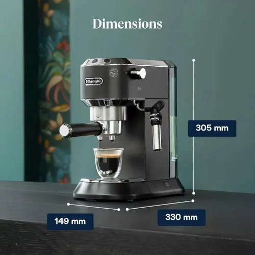 Machine à Café Cafetiere DeLonghi Dedica Style 15 bars 1.1L 1300W - ماكينة قهوة