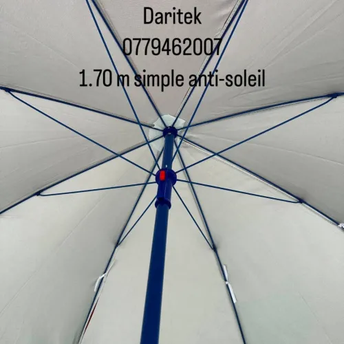 Parasol 1.70m simple anti-soleil de plage - مظلة بحر باراسول