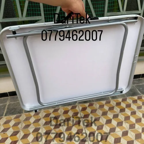 Table Pliante Inox De Camping et Plage Trés Solide - 50 x 70 x 55 cm