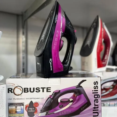 Fer à Repasser à Vapeur Robuste Ultragliss 320 mL 2400W avec Semelle en Céramique