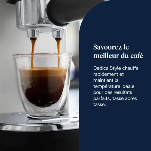 Machine à Café Expresso DeLonghi Dedica Style 15 bars 1.1 Litres 1300W - ماكينة قهوة