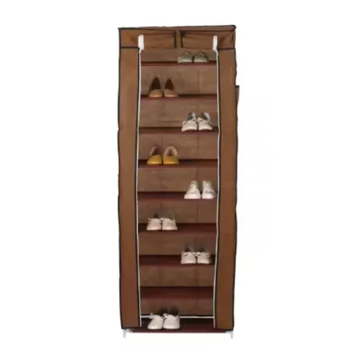 Porte Chaussures 9 étages - Armoire De Rangement pour Chaussures 60 X 30 X 160 Cm
