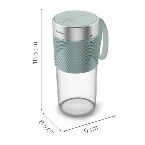 Blender Mixeur Portable Moulinex Lightmix 300mL 50W Sans Fil - Rechargeable USB