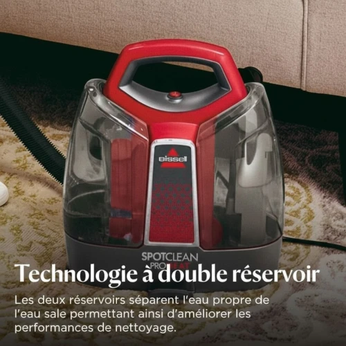 Nettoyeur de Taches Multi surfaces BISSELL SpotClean ProHeat 330W - Avec Technologie HeatWave