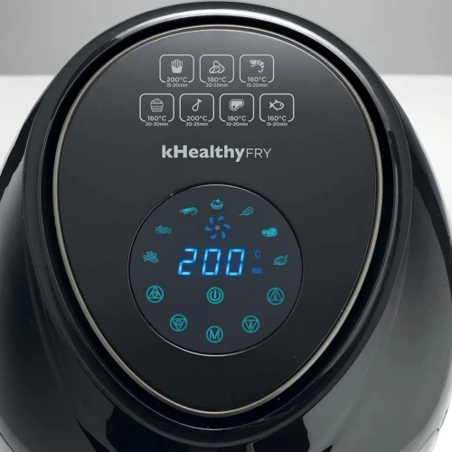 Friteuse Air Fryer KENWOOD sans huile 5.5L 1800W 2.4Kg à air - 7 Programmes Digital - kHealthy FRY