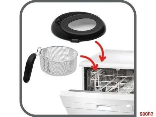 Friteuse Électrique MOULINEX a huile 1.8L 1600W 1KG - MOULINEX UNO M