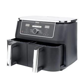 Friteuse Air Fryer NINJA sans huile 9.5L 2470W avec 2 tiroirs et 6 Programmes Foodi MAX Dual Zone