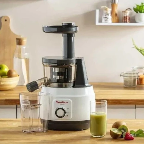 Moulinex Centrifugeuse Extracteur De Jus 150W 800mL Silencieux avec Fonction Reverse - عصارة