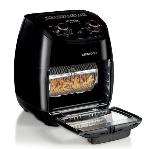 Friteuse Air Fryer et Four 2En1 KENWOOD 11L 2000W à Air Chaud Multifonctions Fenêtre Visible - kHealthy FRY HFP90