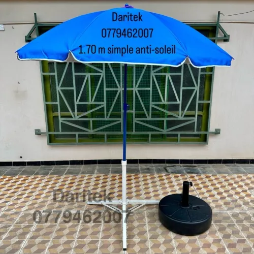 Parasol 1.70m simple anti-soleil de plage - مظلة بحر باراسول