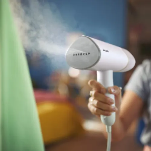 Défroisseur Vapeur Pliable PHILIPS 1000W Réservoir 120ml 20g/min Chauffe Rapide - 3000 series 