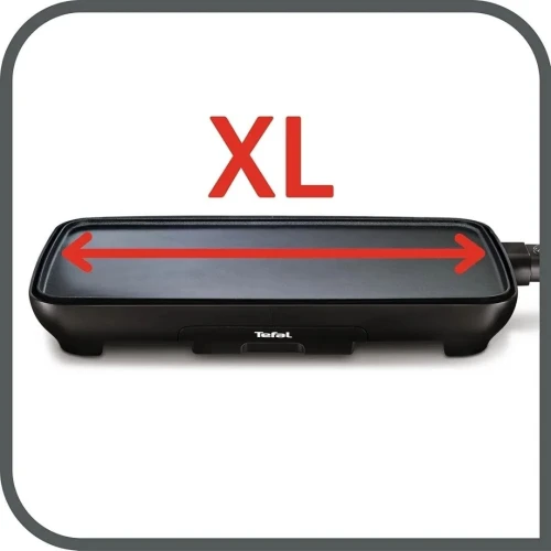 Plaque De Grill TEFAL Plancha Malaga Électrique 2000W Avec Thermostat Réglable
