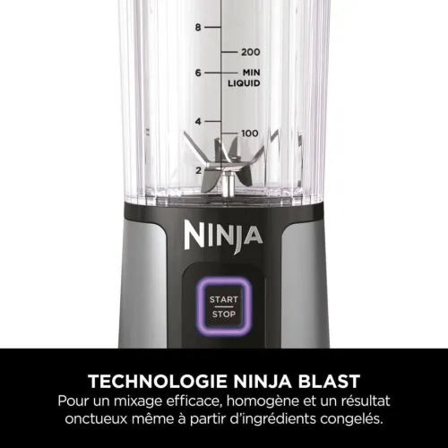 Blender Mixeur Ninja Blast Portable À Main 530mL Sans Fil - Rechargeable USB
