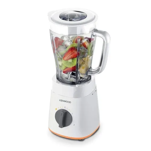 Blender Mixeur Kenwood 500W 2L Avec Hachoir et Moulin - 2 Vitesses et Turbo avec Fonction Ice Crush