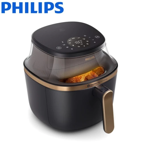 Friteuse Air Fryer Philips Sans Huile 6.2 L 1700 W Avec Fenêtre - Philips Série 3000 - قلاية هوائية