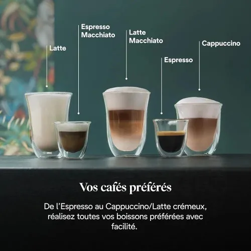 Machine à Café Cafetiere DeLonghi Dedica Style 15 bars 1.1L 1300W - ماكينة قهوة