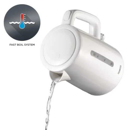 Bouilloire Électrique Kenwood Sans Fil 1.7L 2200W Systéme Chauffe Rapide Et Arrêt Automatique 