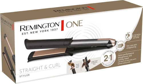 Lisseur et Boucleur 2En1 Remington avec Revêtement Céramique et Température Réglable - Remington