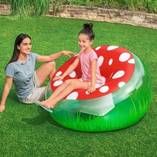 Fauteuil Pouf et Chaise Gonflable Géant Mushroom Ergonomique pour Enfants et adultes Bestway 