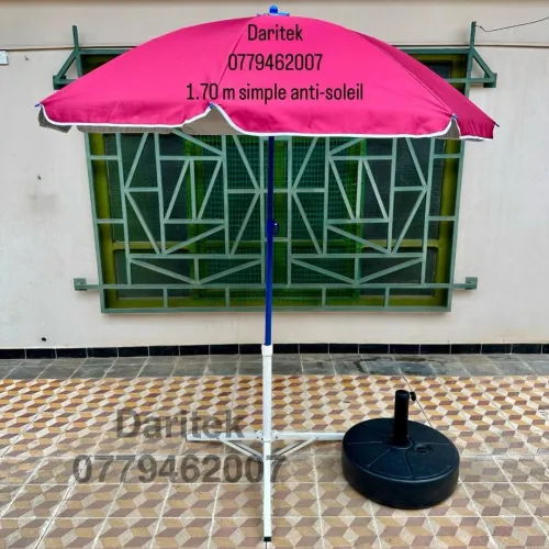 Parasol 1.70m simple anti-soleil de plage - مظلة بحر باراسول