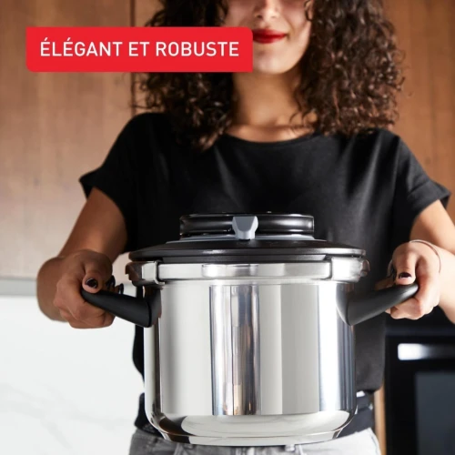 Cocotte Minute Autocuiseur SEB Clipso+ Chef 10L 4 Programmes De Cuisson - Induction - Made in France