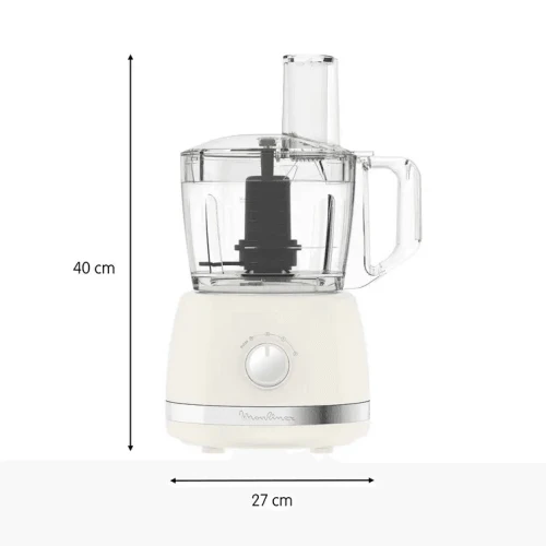 Robot Multifonction Moulinex Soleil 600W 2.4L avec 15 Fonctions et 4 accessoires - Moulinex