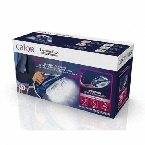 Fer À Repasser À Vapeur Calor Easygliss Plus 2700W 270mL - Fonction Pressing de 240g/min