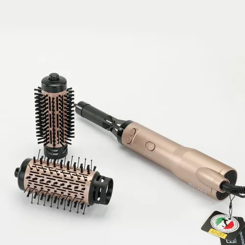 Brosse Soufflante Rotative Volumiser ENZO PROFESSIONAL avec 2 Brosses Céramique 1000W 