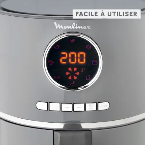 Friteuse Air Fryer Moulinex sans huile 4.2 1630W à air - 8 Programmes Automatiques - Easy Fry Ultra