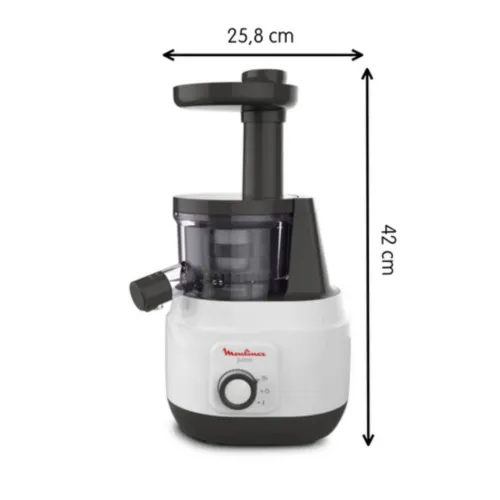 Moulinex Centrifugeuse Extracteur De Jus 150W 800mL Silencieux avec Fonction Reverse - عصارة