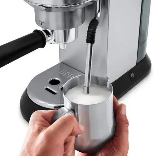 Machine à Café Expresso DeLonghi Dedica Arte 15 bars 1.1 Litres 1300W avec Buse Vapeur Lait - EC885.M - ماكينة قهوة