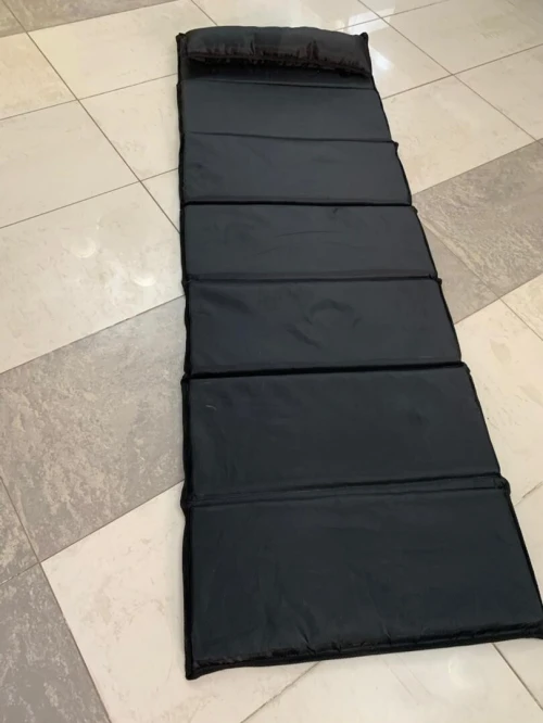 Matelas de Camping Pliable Facile à Transporter 185 x 65 cm 