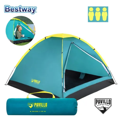 Tente De Randonnée 3 Personnes Bestway 68085