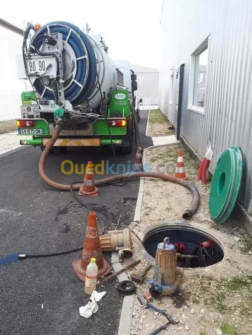 Nettoyage canalisation