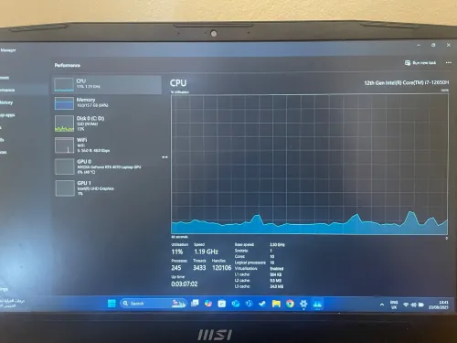 Msi pc portable i7 rtx4070
