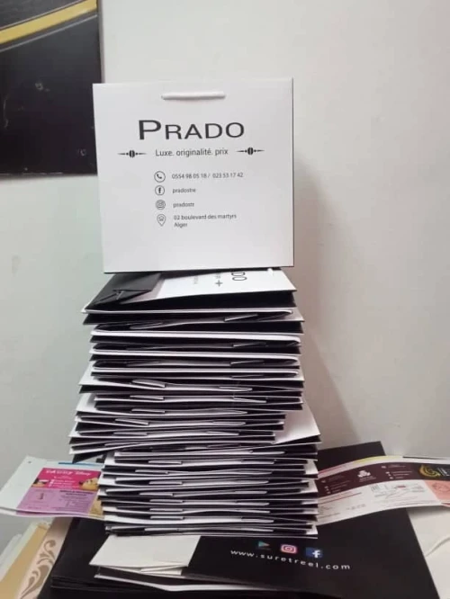 des sacs de shopping personalisés (sac en plastique, tnt , en carton ou en tissu )