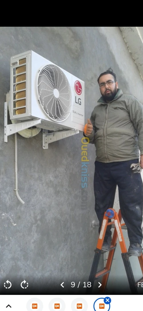 Réparation réfrigérateur et clim
