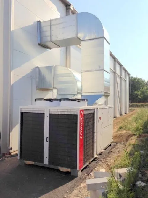 Installation climatiseur central et ventilation