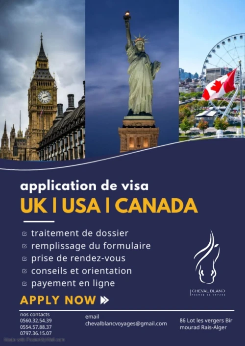 VISA USA / UK / CANADA