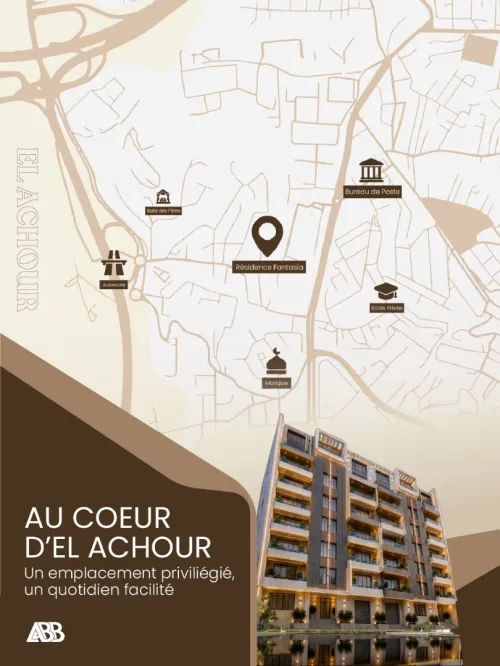 Vente Appartement F4 Alger El achour
