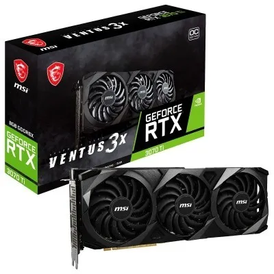 Carte graphique MSI GeForce RTX 3070 Ti VENTUS 3X 8G OC