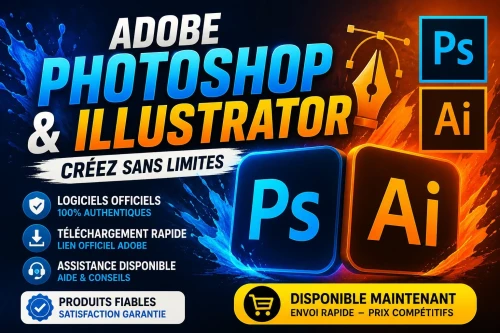 Photoshop et Illustrator à vie