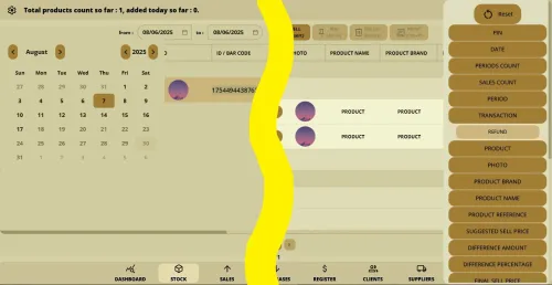 برنامج البيع بالتجزئة Logiciel du vente/superette FlamePOS