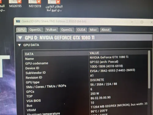 GTX 1080ti 11g evga