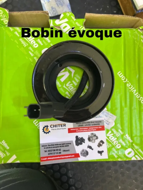 Bobin compresseur Clim évoque 