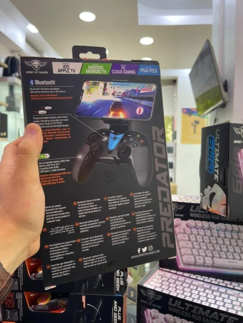 MANETTE SPIRIT OF GAMER PREDATOR SOG-BTGII PS4 PC ANDROID IOS