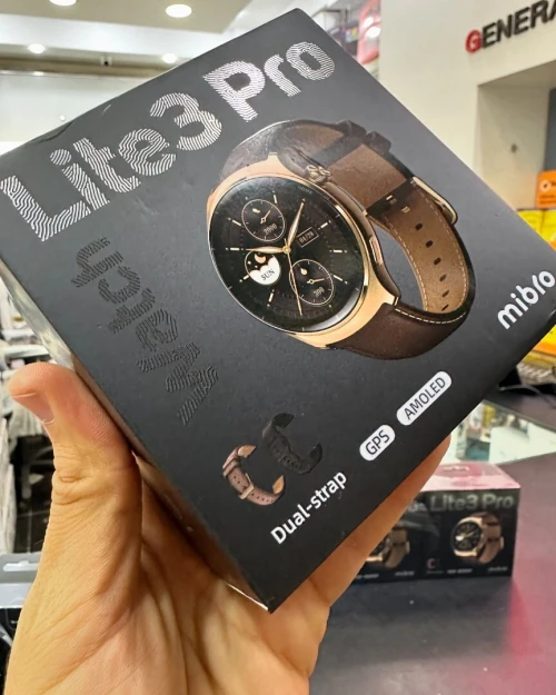 Smartwatch  Mibro Lite 3 Pro  Ecran AMOLED / GPS  Double bracelet 
