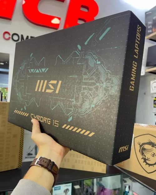 MSI CYBORG 15 A12VF Intel Core i7-12650H  16GB  512GB SSD 15.6" FULL HD 144Hz IPS Anti-Glare 4060 